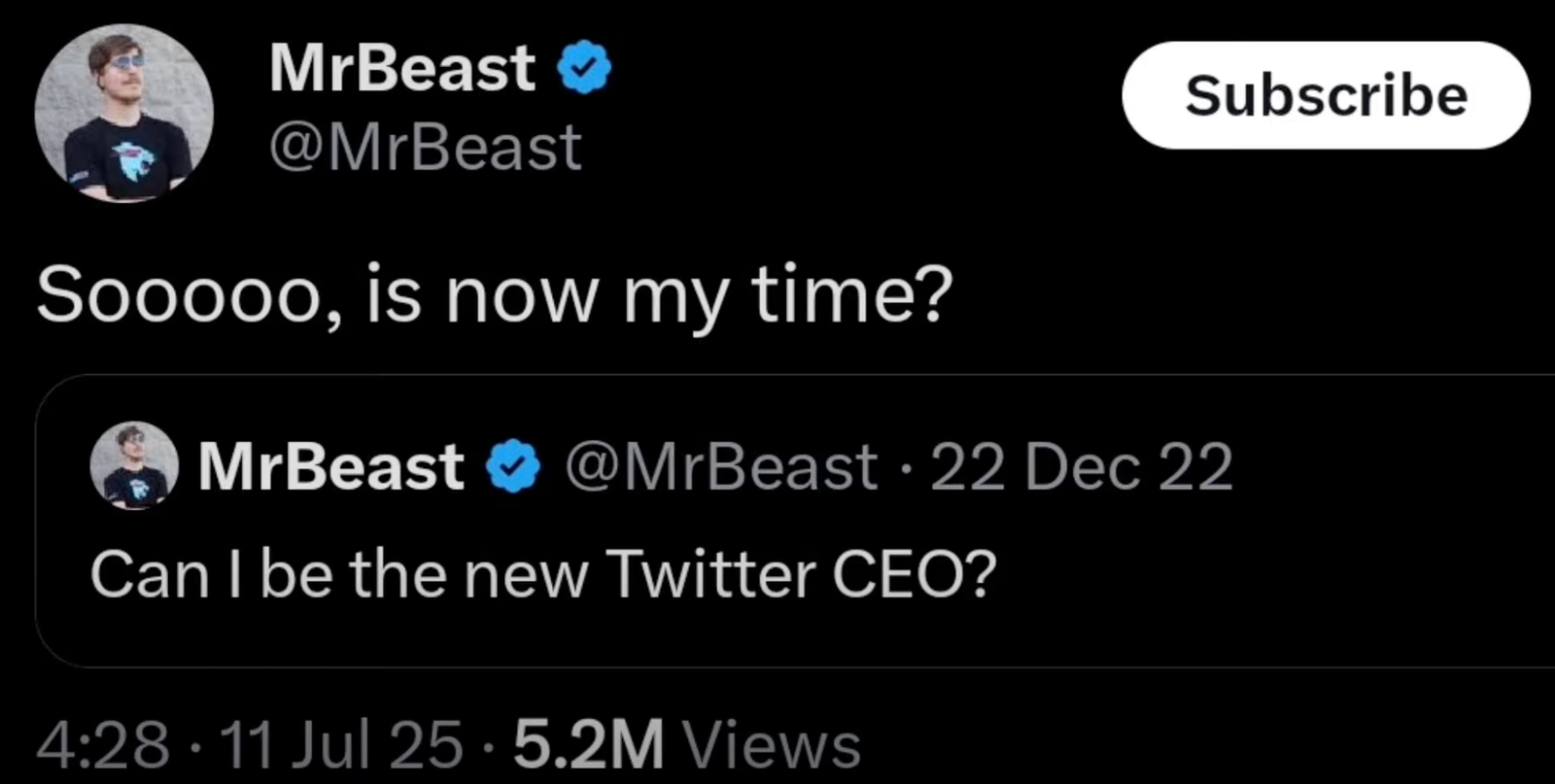 🤯MrBeast to Become New Twitter CEO? What’s Going On!